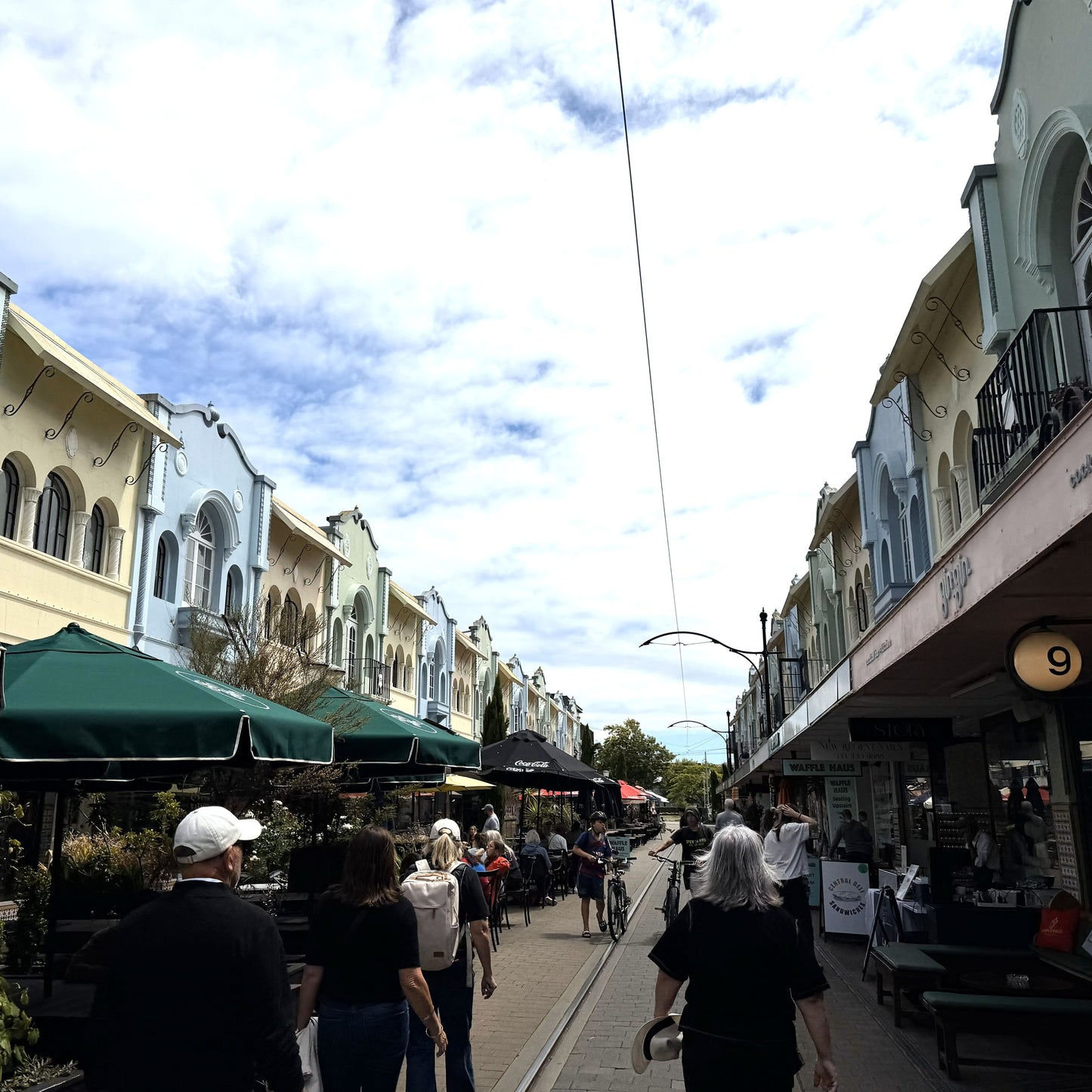 Walking down New Regent Street
